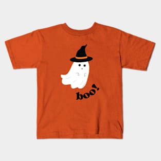 Cute Ghost and Boo Kids T-Shirt